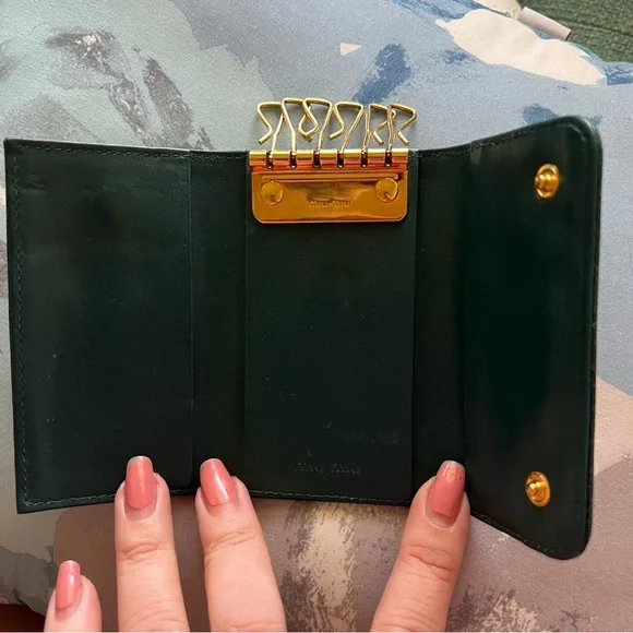 Authentic Miu Miu Keyholder Green - Picture 4 of 15